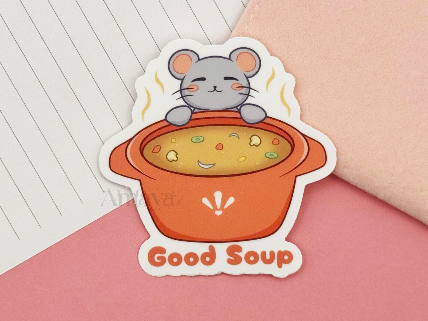 Good Soup Vinyl Sticker