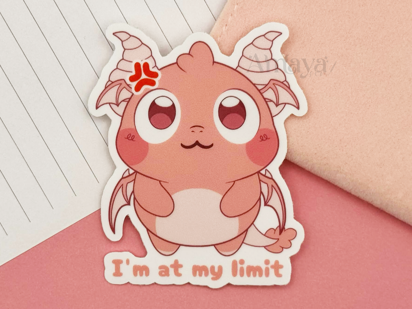 I'm At My Limit Vinyl Sticker