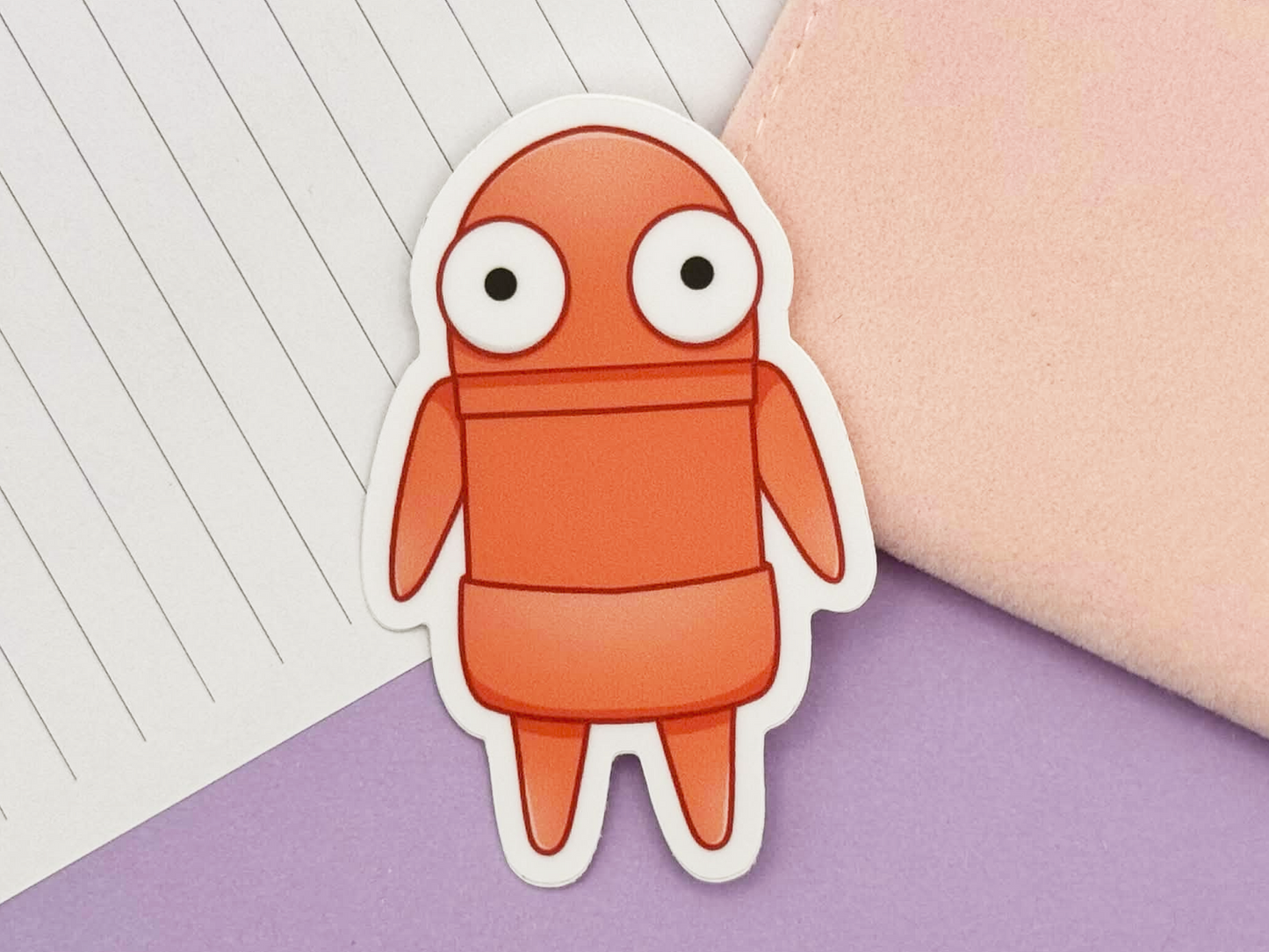 Stare Robot Vinyl Sticker